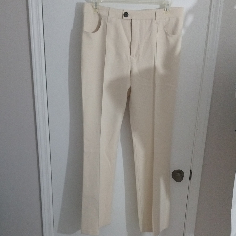 Zara Cream Boot Cut Pants